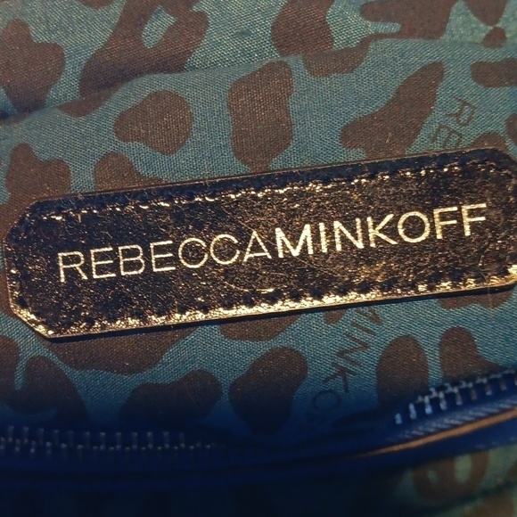 Rebecca Minkoff Medium blue satchel crossbody - Picture 11 of 11